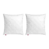 ABEIL 2er-Set Kopfkissen, Memory-Schaum, 60 x 60 cm, weiß - B-Ware sehr gut
