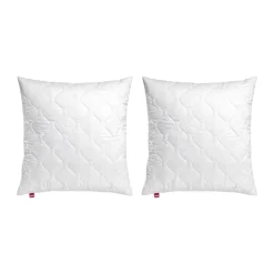 ABEIL 2er-Set Kopfkissen, Memory-Schaum, 60 x 60 cm, weiß - B-Ware sehr gut