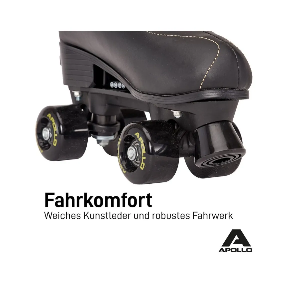 Apollo Rollschuhe »Disco Quads«, größenverstellbar, Größe 31 - 42, ab 6 Jahren (Luna Nova, 31-34) - B-Ware sehr gut