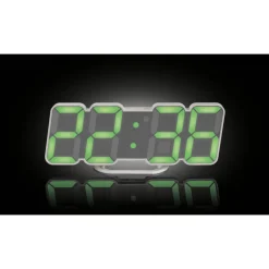 AURIOL® LED - Wand- und Tischuhr, mit Infrarot - Fernbedienung - B-Ware