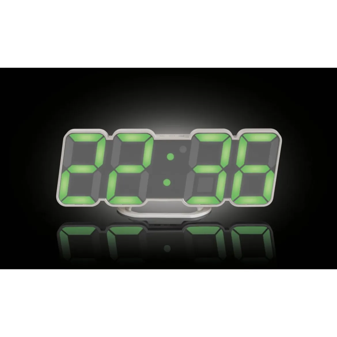 AURIOL® LED - Wand- und Tischuhr, mit Infrarot - Fernbedienung - B-Ware