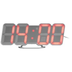 AURIOL® LED - Wand- und Tischuhr, mit Infrarot - Fernbedienung - B-Ware