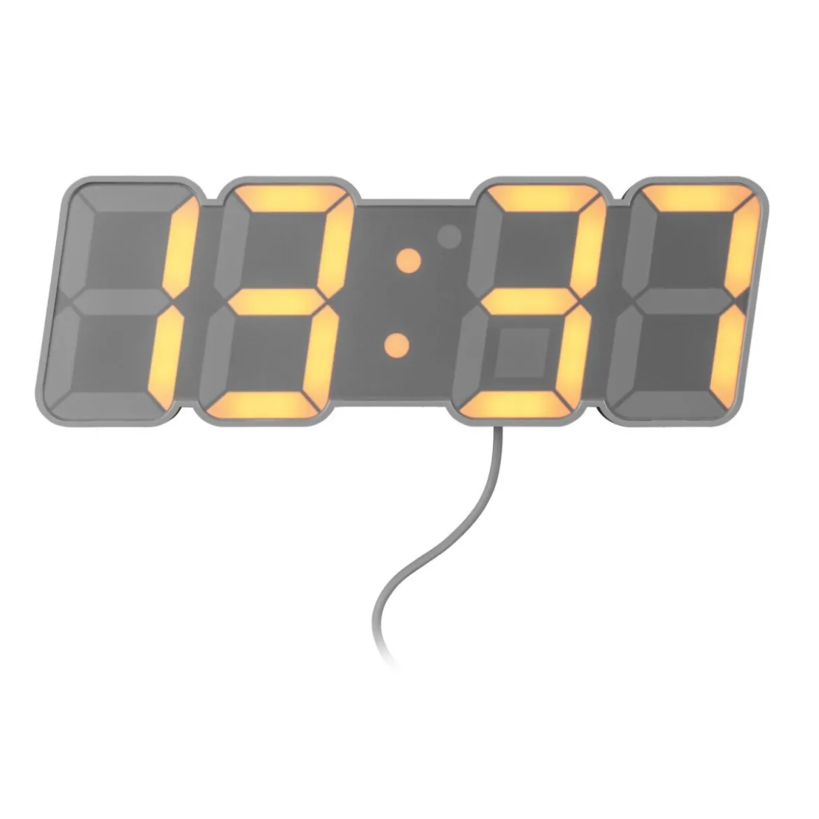AURIOL® LED - Wand- und Tischuhr, mit Infrarot - Fernbedienung - B-Ware