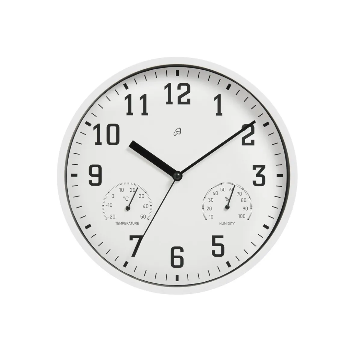 AURIOL® Wanduhr mit Thermo- und Hygrometer - B-Ware