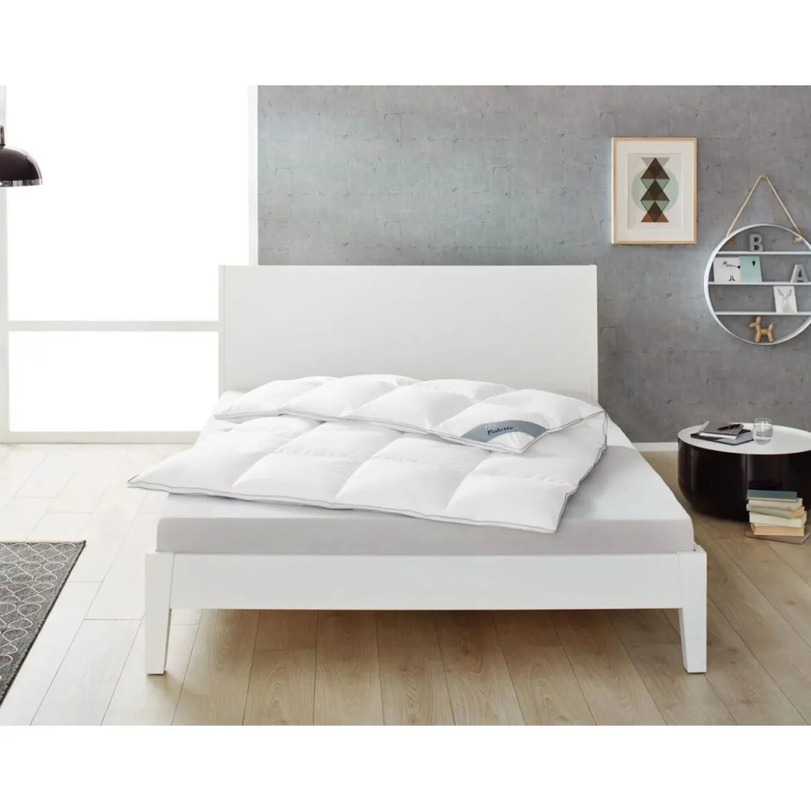 Balette Daunen-Kassettenbettdecke Premium-Selection, 100%, warm, 200 x 220 cm - B-Ware neuwertig