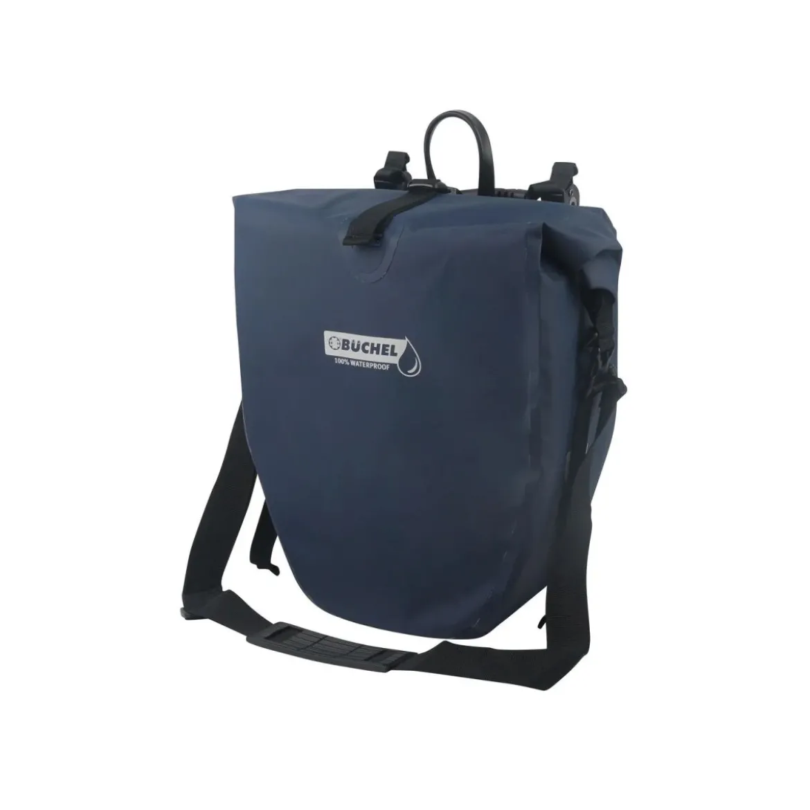 Büchel Fahrrad-Gepäckträgertasche, 25,4 l blau - B-Ware sehr gut