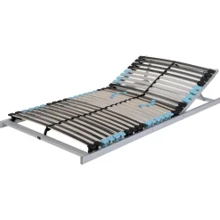 BeCo 7-Zonen Lattenrost Alabama 28, Kopfteil verstellbar (zerlegt), 80 x 200 cm - B-Ware sehr gut
