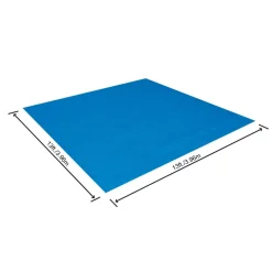 BESTWAY Bodenplane, 396 x 396 cm - B-Ware neuwertig