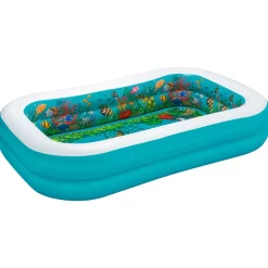 BESTWAY Family Pool 3D Abenteuer 262 x 175 x 51 cm, eckig - B-Ware