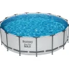 Bestway Frame Pool Komplett-Set Steel Pro MAX™, mit Filterpumpe, Ø 457 x 122 cm - B-Ware sehr gut