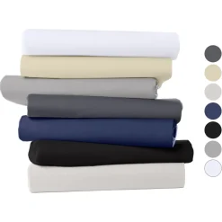 Biberna Jersey Spannbettlaken, für Matratzentopper, aus Baumwolle und Elasthan, bügelfrei - B-Ware