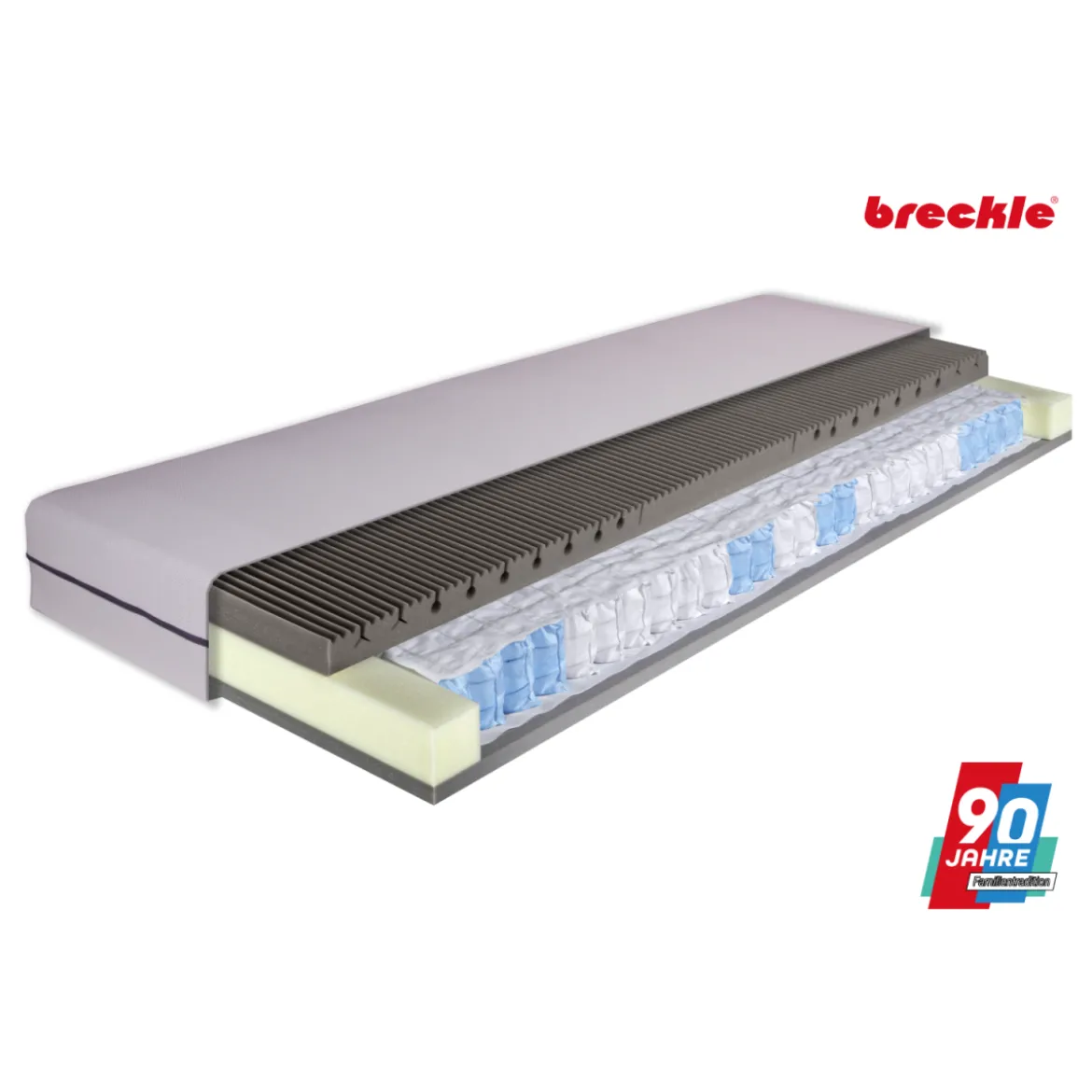 Breckle Matratze »Pro Somna TFK«, 7-Zonen Taschenfederkern - B-Ware