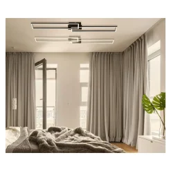 Briloner CCT LED Design Deckenleuchte, Lichttemperatur + Helligkeit regulierbar - B-Ware