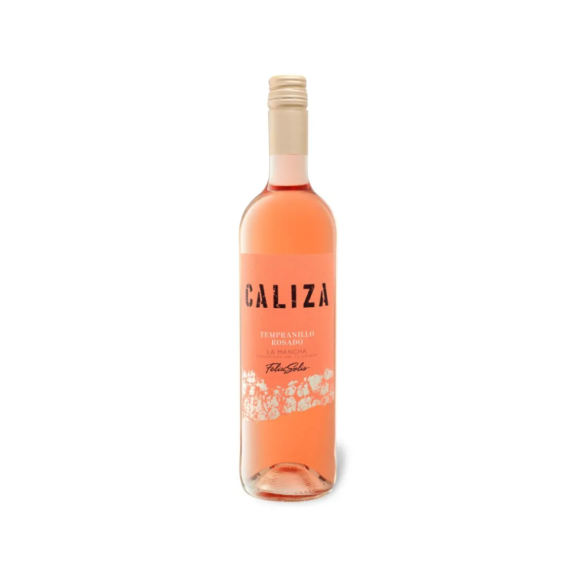 Caliza Tempranillo Rosado La Mancha DO, halbtrocken vegan, Roséwein 2022