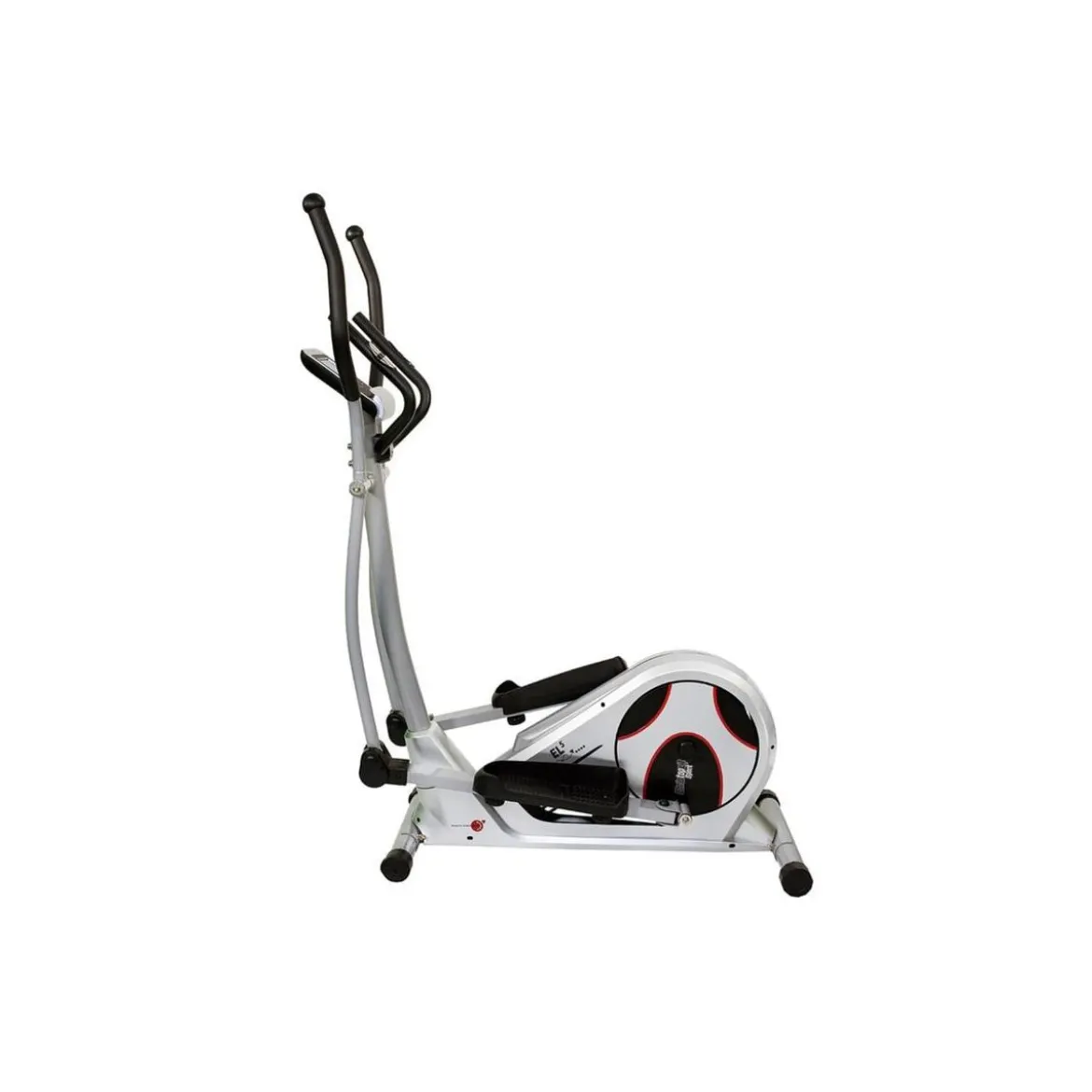 Christopeit Sport Crosstrainer Ergometer EL 5, silber/schwarz/rot - B-Ware Transportschaden