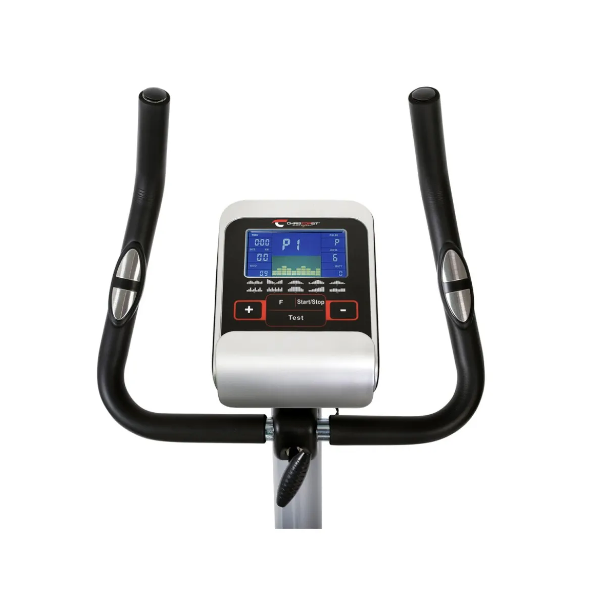 Christopeit Sport Ergometer AL 2000 Pro (Empfänger für drahtlosen Pulsmessgurt im Computer enthalten) - B-Ware
