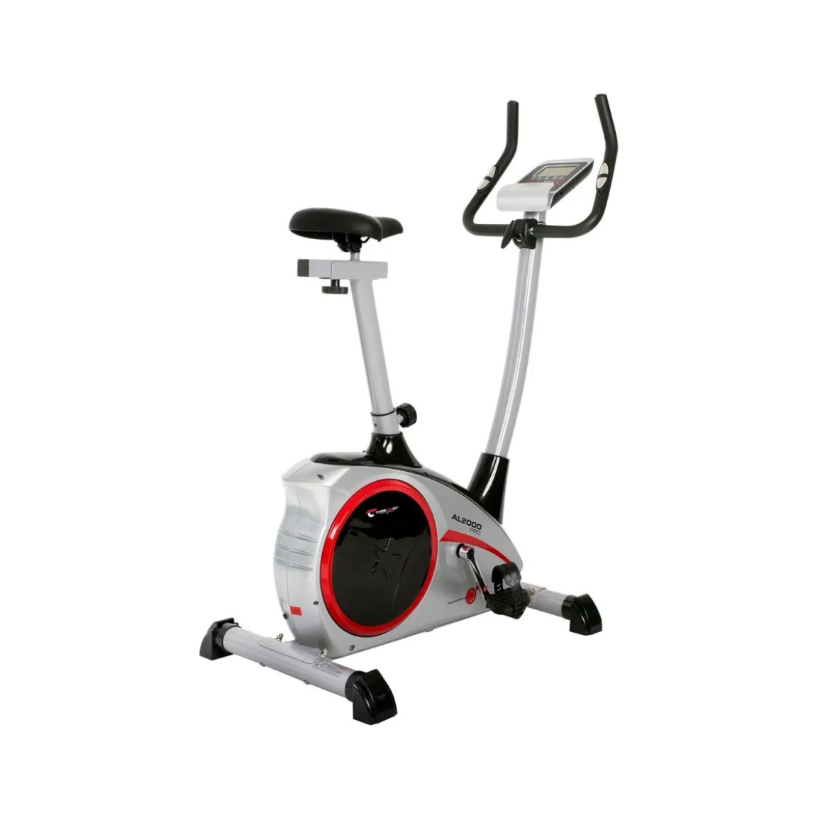 Christopeit Sport Ergometer AL 2000 Pro (Empfänger für drahtlosen Pulsmessgurt im Computer enthalten) - B-Ware