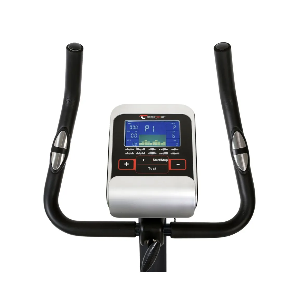 Christopeit Sport Ergometer AL 2000 Pro (Empfänger für drahtlosen Pulsmessgurt im Computer enthalten) - B-Ware