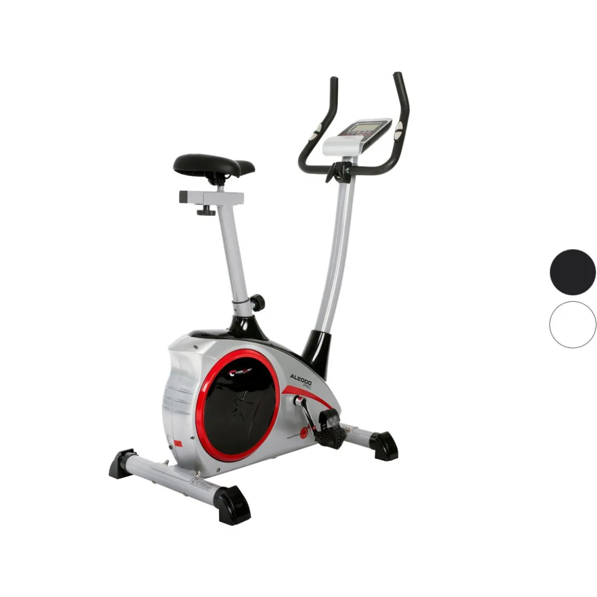 Christopeit Sport Ergometer AL 2000 Pro (Empfänger für drahtlosen Pulsmessgurt im Computer enthalten) - B-Ware