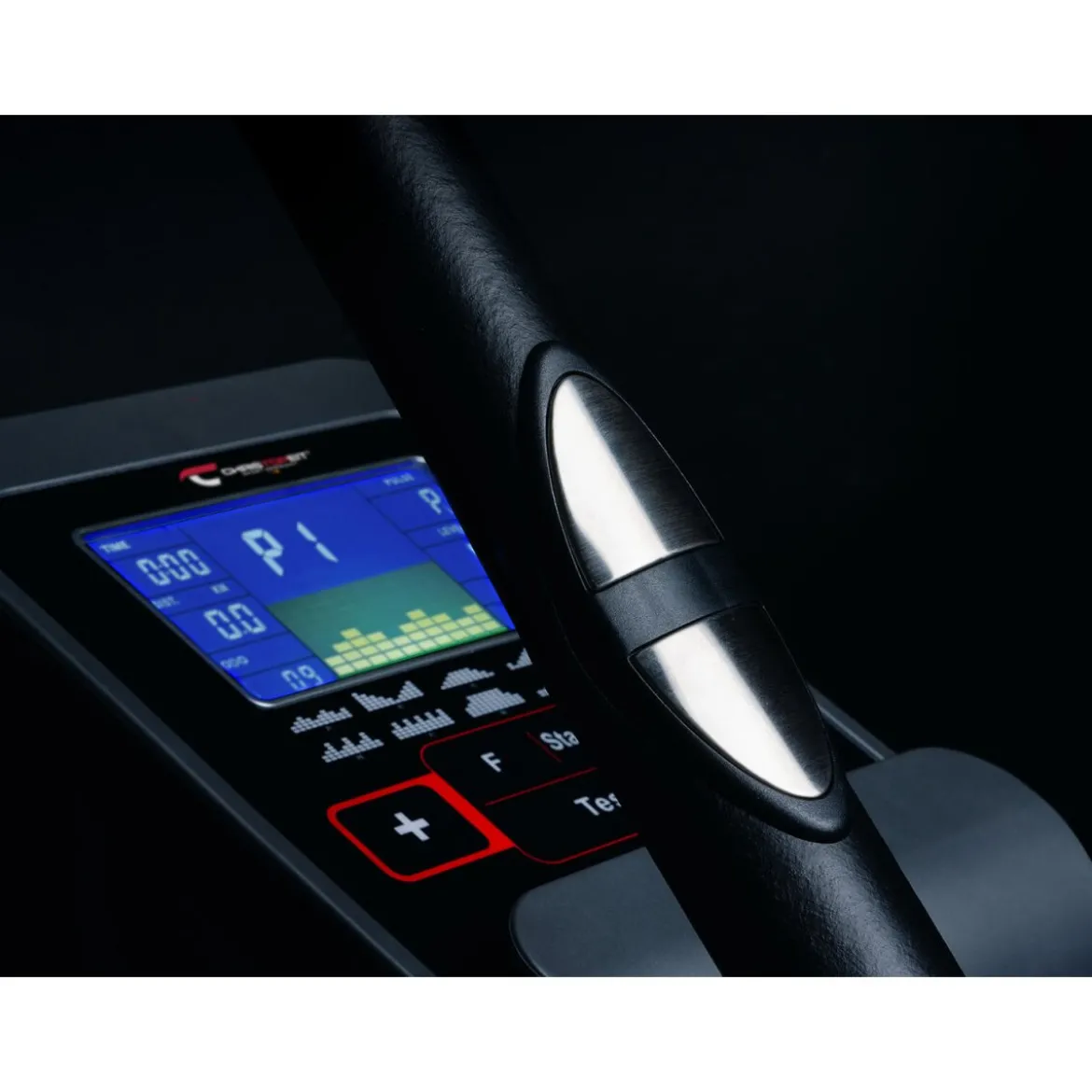 Christopeit Sport Ergometer AL 2000 Pro (Empfänger für drahtlosen Pulsmessgurt im Computer enthalten) - B-Ware