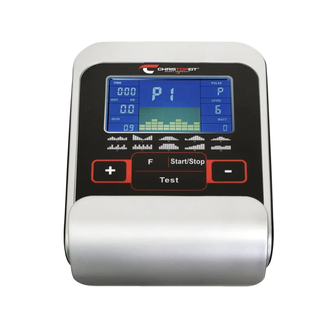 Christopeit Sport Ergometer AL 2000 Pro (Empfänger für drahtlosen Pulsmessgurt im Computer enthalten) - B-Ware