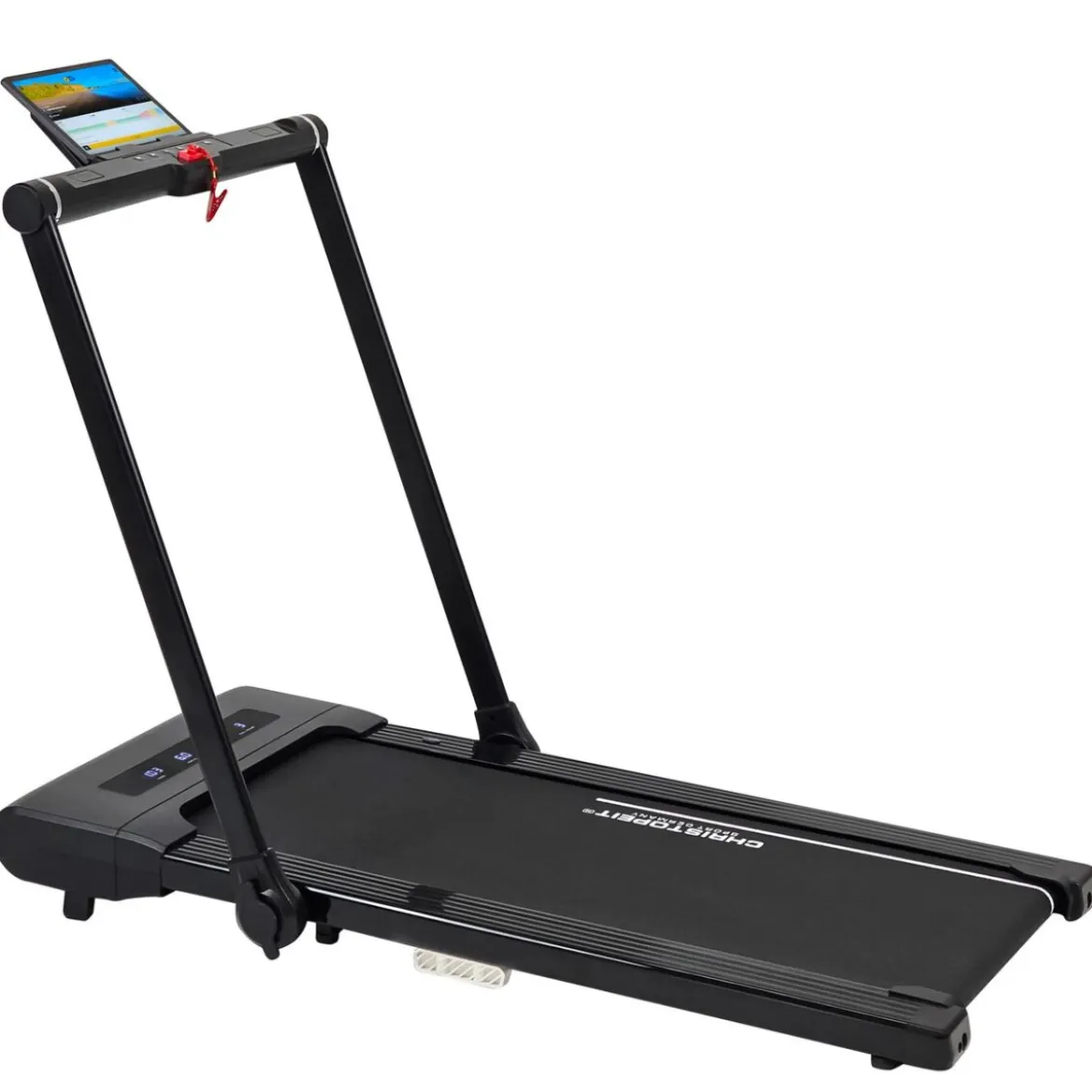 CHRISTOPEIT-SPORT GERMANY 2in1 Walk Run Pro Laufband, schwarz - B-Ware