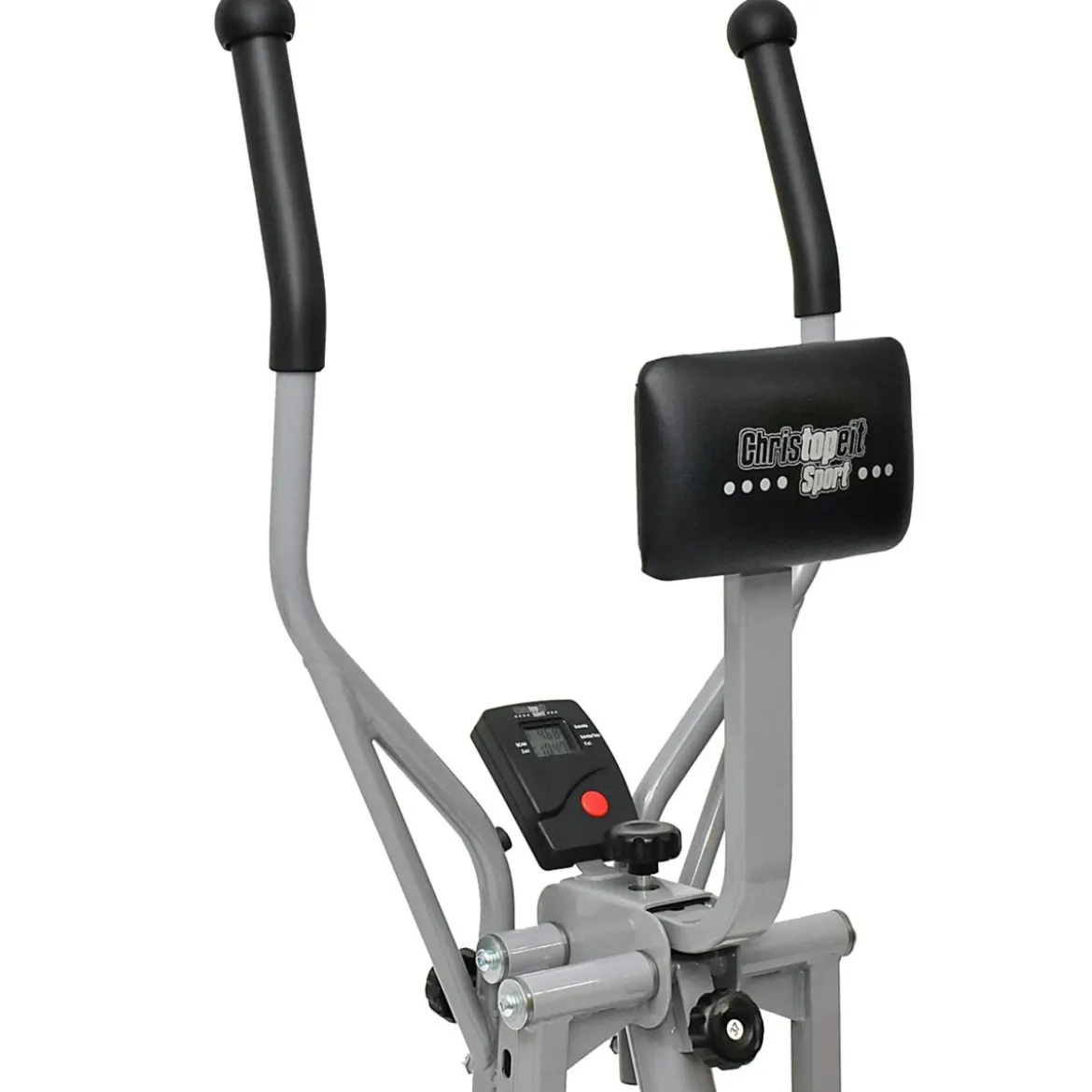 CHRISTOPEIT SPORT Nordic Walker Crosstrainer mit Bauchkissen, silber - B-Ware gut