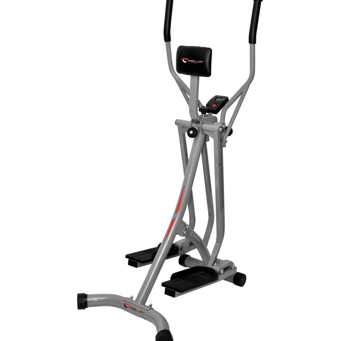 CHRISTOPEIT SPORT Nordic Walker Crosstrainer mit Bauchkissen, silber - B-Ware gut