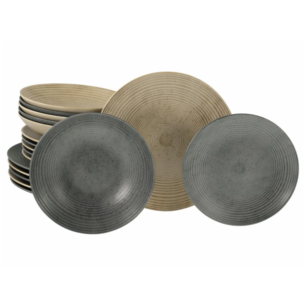 Creatable 18-teiliges Geschirrset Catania Mix - B-Ware sehr gut