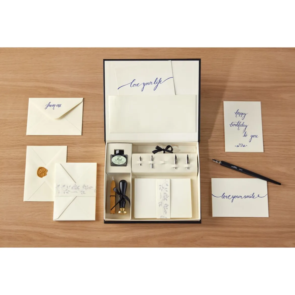 CRELANDO® Kalligraphie-Set, 30-teilig - B-Ware sehr gut