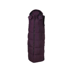 CRIVIT by Jette Sport Damen 2-in-1-Steppmantel, mit abnehmbaren Ärmeln (lila, M (40/42)) - B-Ware neuwertig