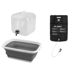 CRIVIT Campingdusche/Campingspüle/Wasserkanister - B-Ware