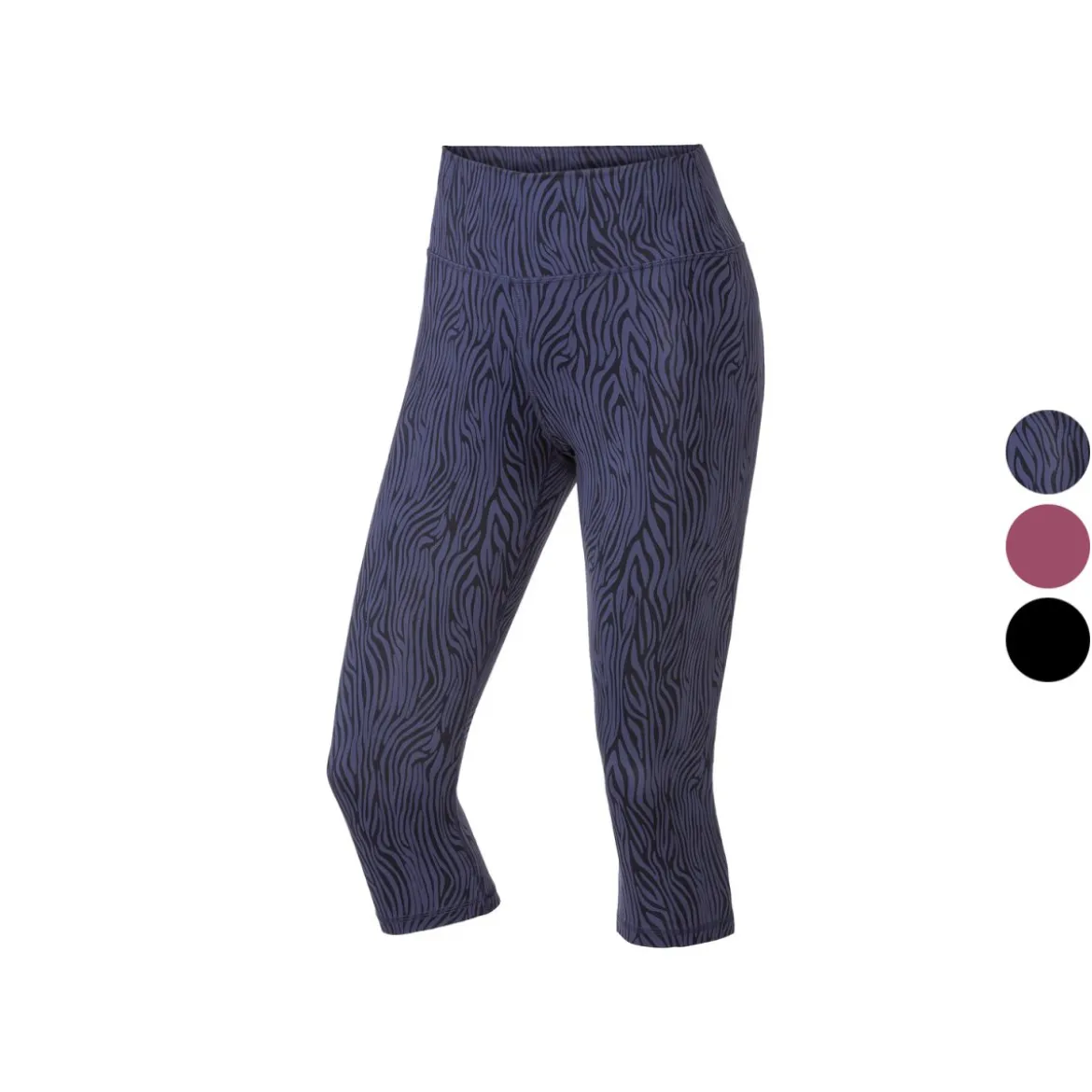 CRIVIT Damen Funktionscapri, Schlüsseltasche im Bund - B-Ware