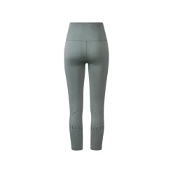 CRIVIT Damen Funktionstights, highwaist – mit extra hohem Bund (grün, S(36/38)) - B-Ware sehr gut