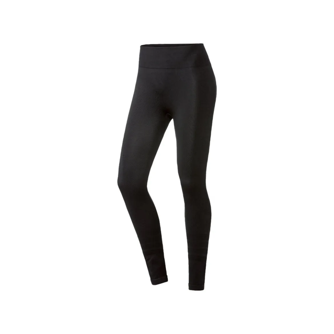 CRIVIT Damen Funktionstights mit extra hohem Bund (Schwarz, XS(32/34)) - B-Ware neuwertig