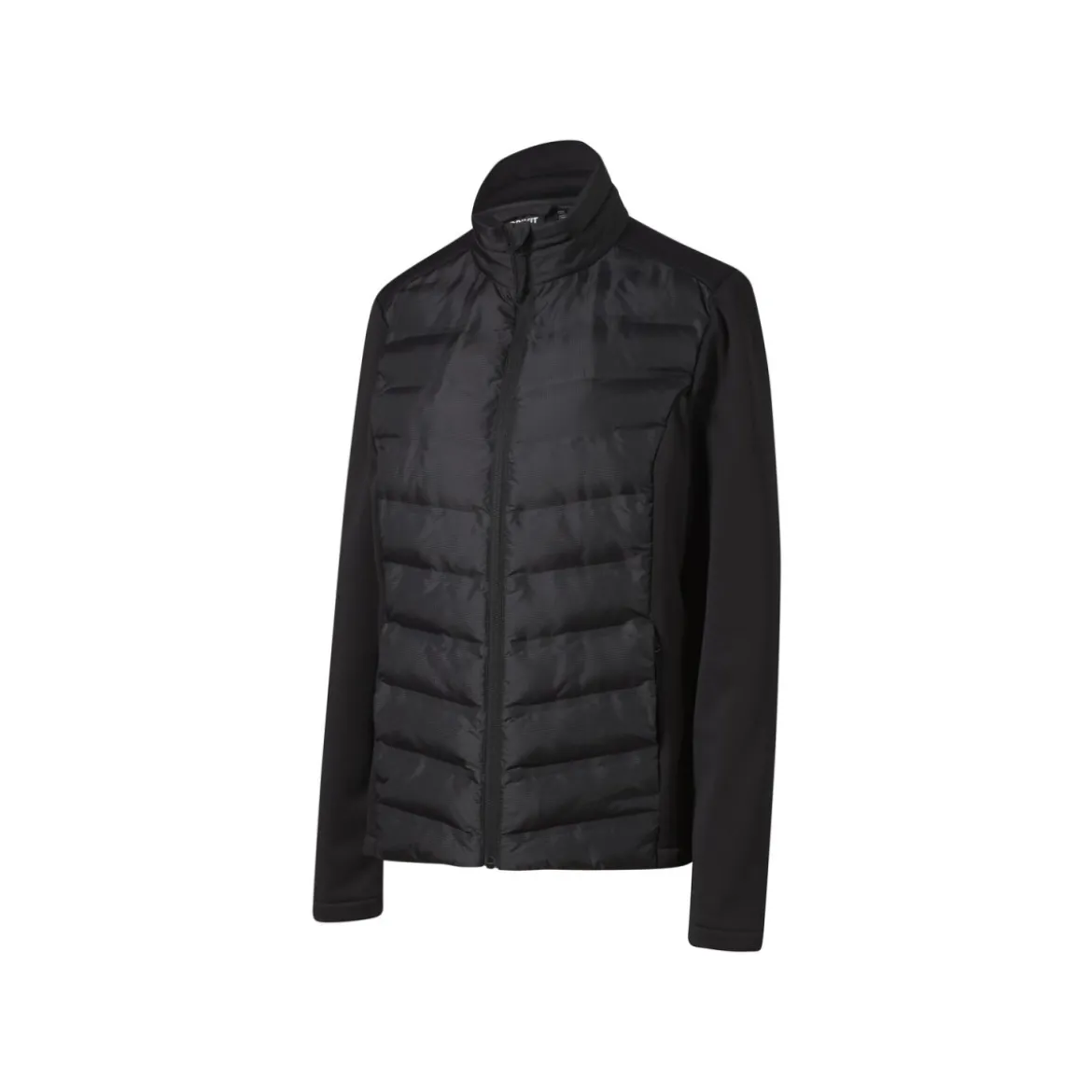 CRIVIT Damen Hybridjacke mit Imprägnierung (schwarz, XS(32/34)) - B-Ware neuwertig