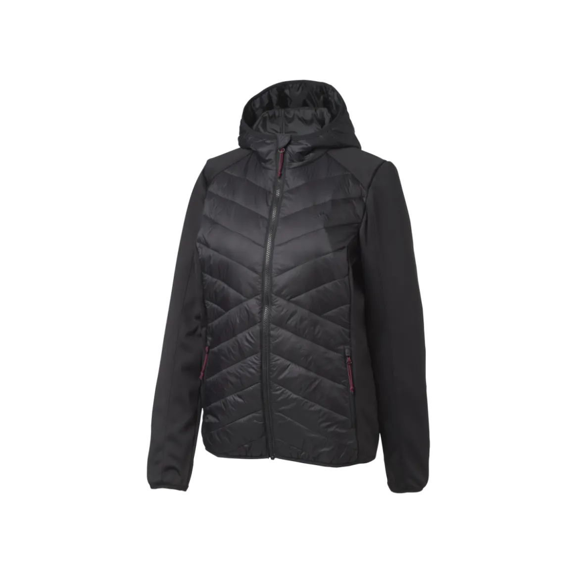 CRIVIT Damen Hybridjacke (Schwarz, L(44/46)) - B-Ware neuwertig