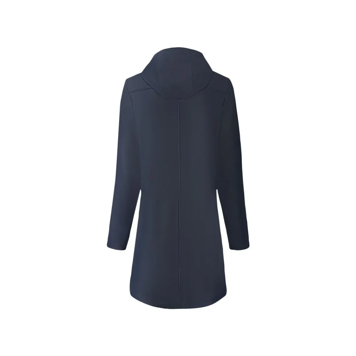 CRIVIT Damen Regenparka mit verlängerter Rückenpartie (dunkelblau, S) - B-Ware neuwertig