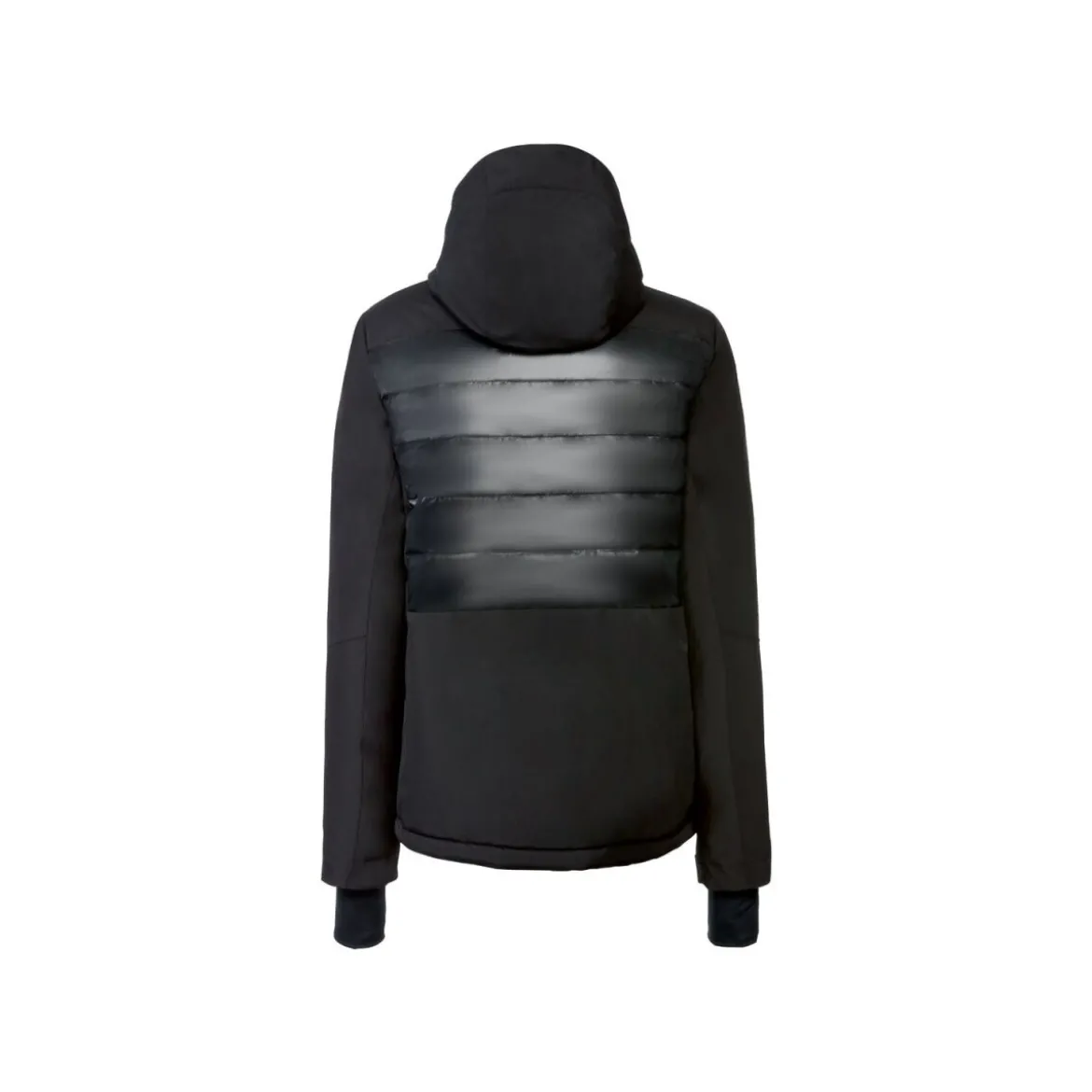 CRIVIT Damen Skijacke, mit Antirutschband (schwarz, L (44/46)) - B-Ware neuwertig