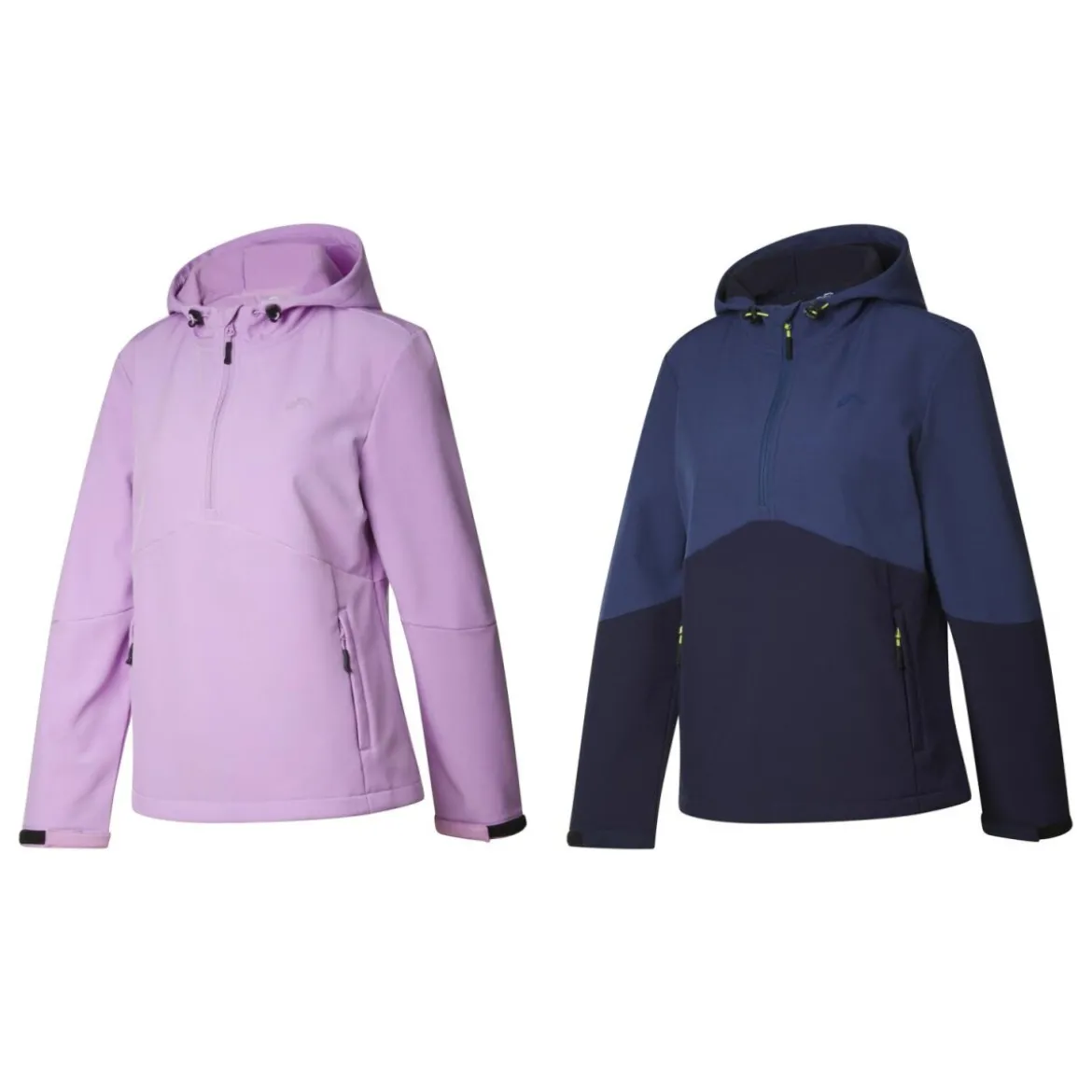 CRIVIT Damen Softshelljacke, winddicht und atmungsaktiv - B-Ware