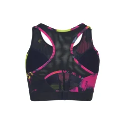 CRIVIT Damen Sport Bustier, mit Mesh-Einsätzen (Gemustert, S(36/38)) - B-Ware neuwertig
