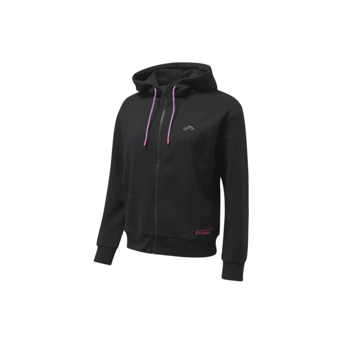 CRIVIT Damen Sweatjacke, mit recyceltem Material (Schwarz, S(36/38)) - B-Ware neuwertig