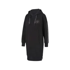 CRIVIT Damen-Sweatkleid, S, schwarz - B-Ware neuwertig