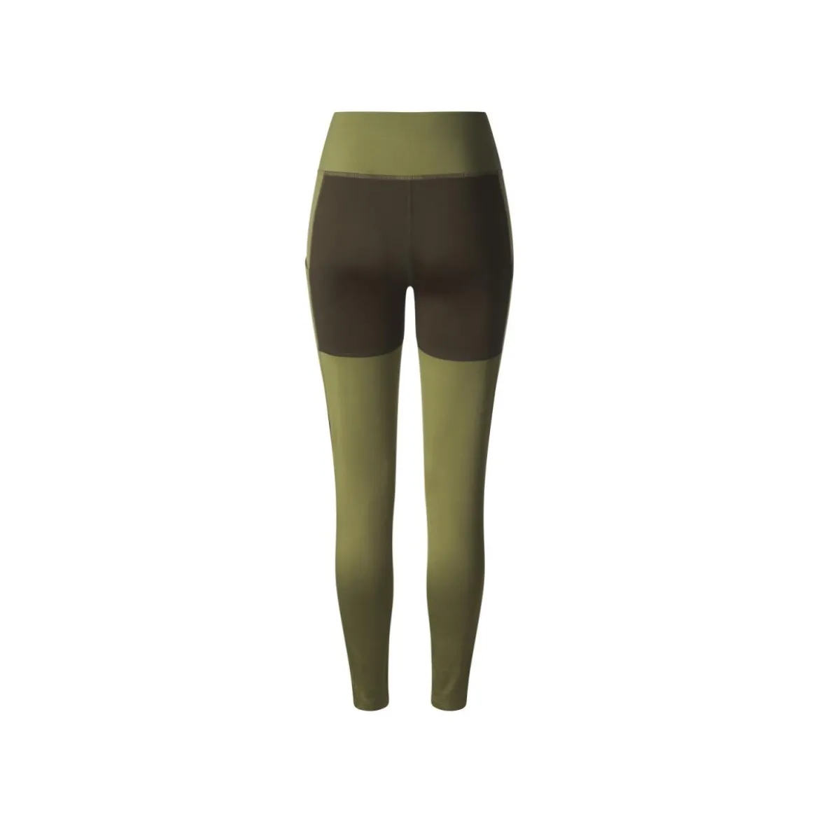 CRIVIT Damen-Thermo-Funktionstights, weitenverstellbarer Bund, XS, grün - B-Ware neuwertig
