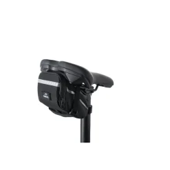 CRIVIT Fahrrad-Multifunktionswerkzeug / Untersatteltasche mit Werkzeug / Minipumpe mit Manometer - B-Ware