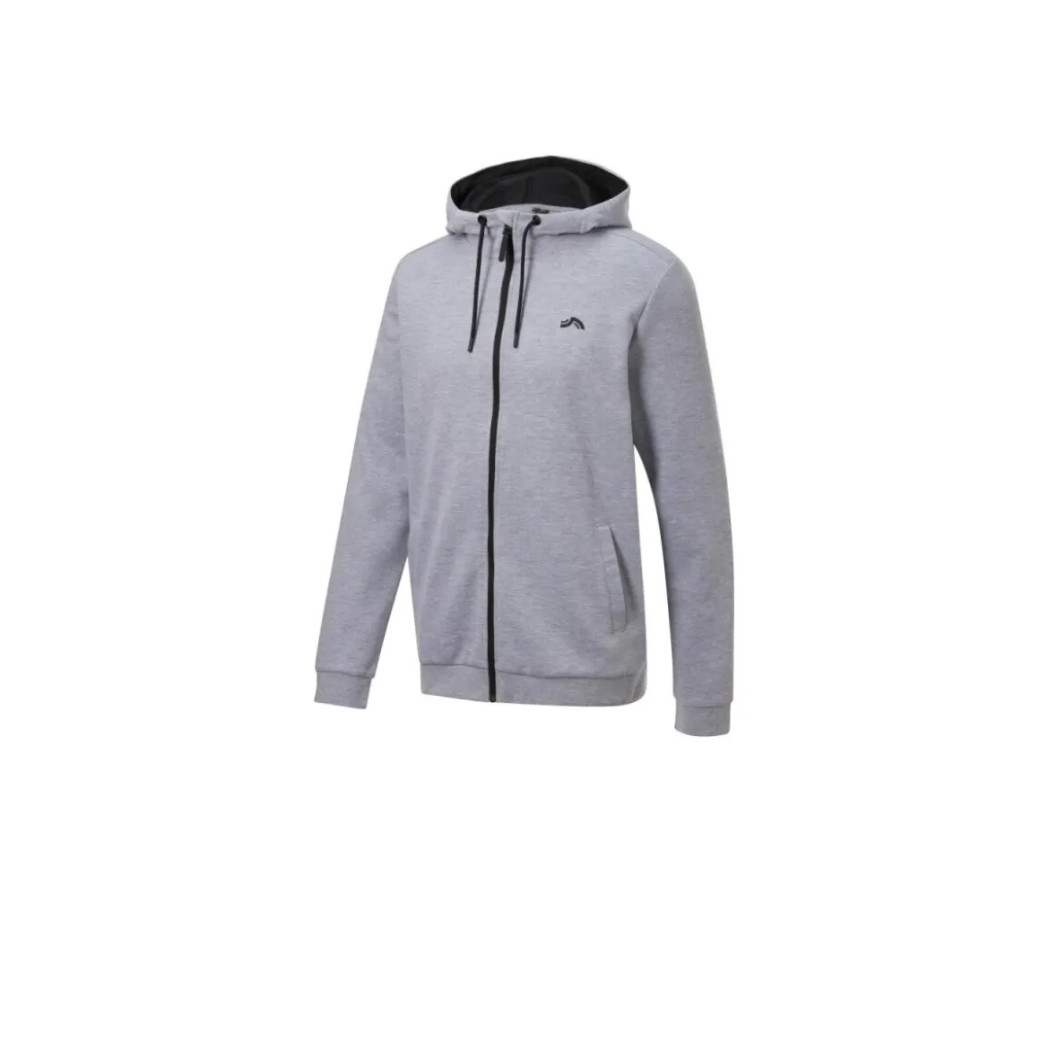 CRIVIT Herren Sweatjacke, mit Baumwolle (Grau, L (52/54)) - B-Ware neuwertig