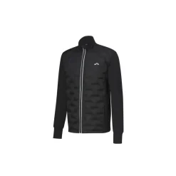 CRIVIT Herren-Thermo-Hybridjacke, mit Fleece-Futter, S, schwarz - B-Ware neuwertig