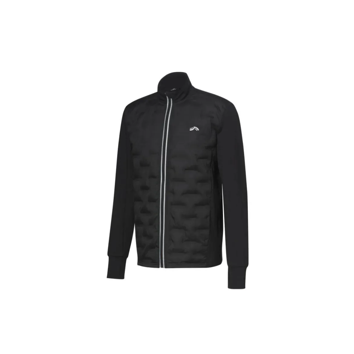 CRIVIT Herren-Thermo-Hybridjacke, mit Fleece-Futter, S, schwarz - B-Ware neuwertig