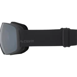 CRIVIT Kinder Ski- und Snowboardbrille (Rahmenlos, schwarz) - B-Ware sehr gut