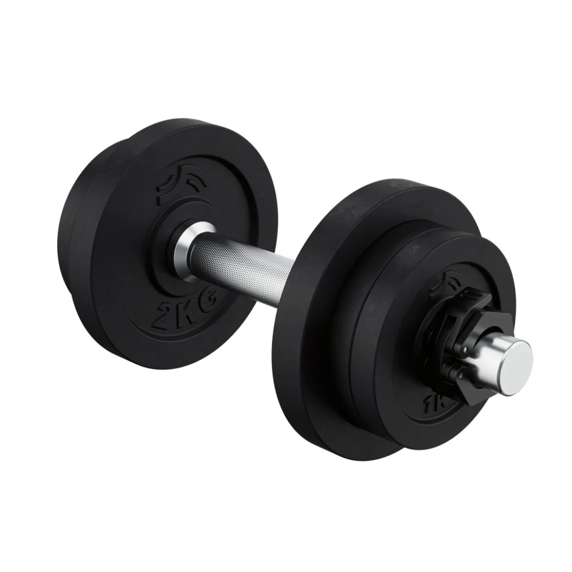 CRIVIT Kurzhantel-Set, mit Stahl-Griff, 10 kg - B-Ware sehr gut